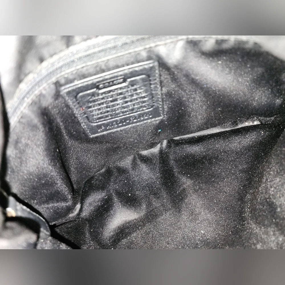 Preowned Coach‎ satchel Black